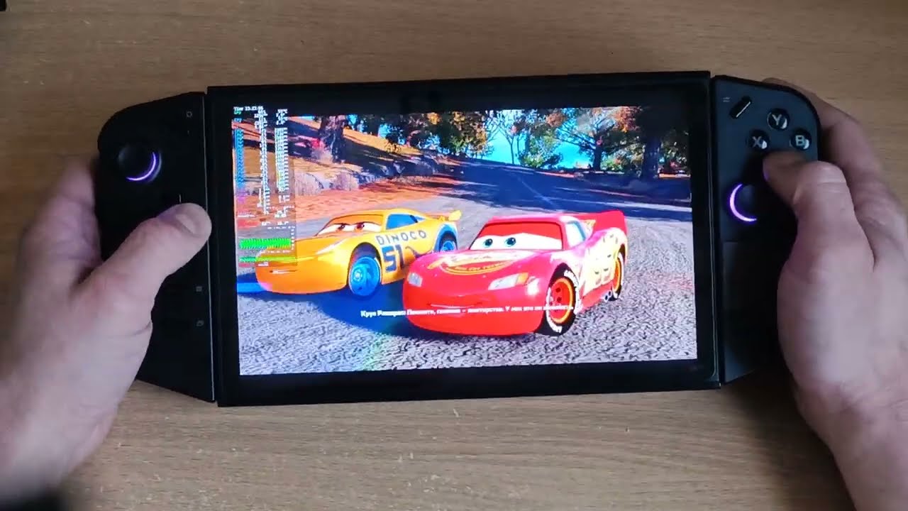 CARS 3 DRIVEN TO WIN 💥| shadPS4-BBFORK EMULATOR PS4 STEAM OS 🎮| LENOVO GO RYZEN Z1 EXTREME 