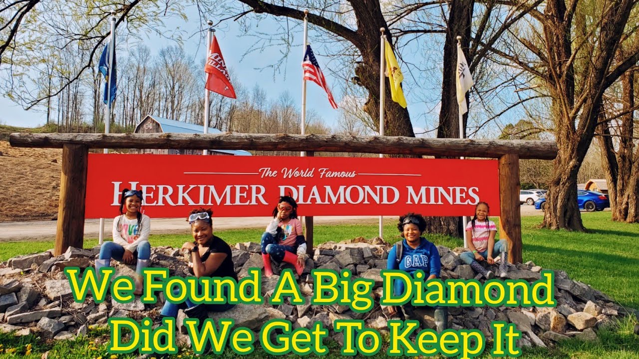 Herkimer Diamond Mining In New York. We Find A Large Diamond. Middleville NY.