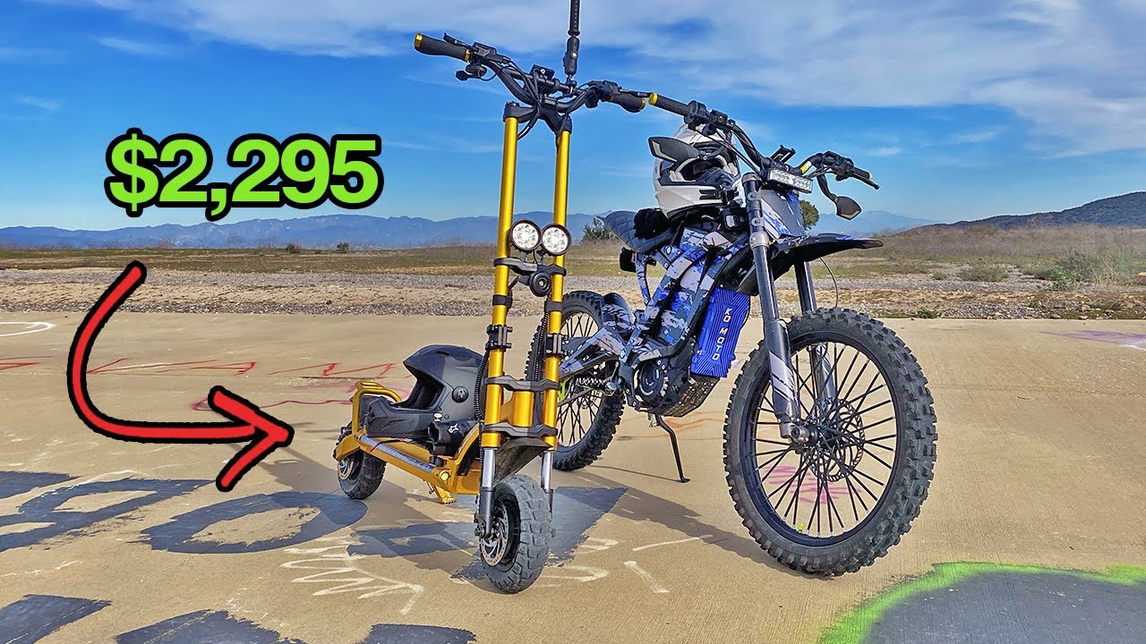 Wolf Warrior X GT Electric Scooter ULTIMATE Off-Road Test