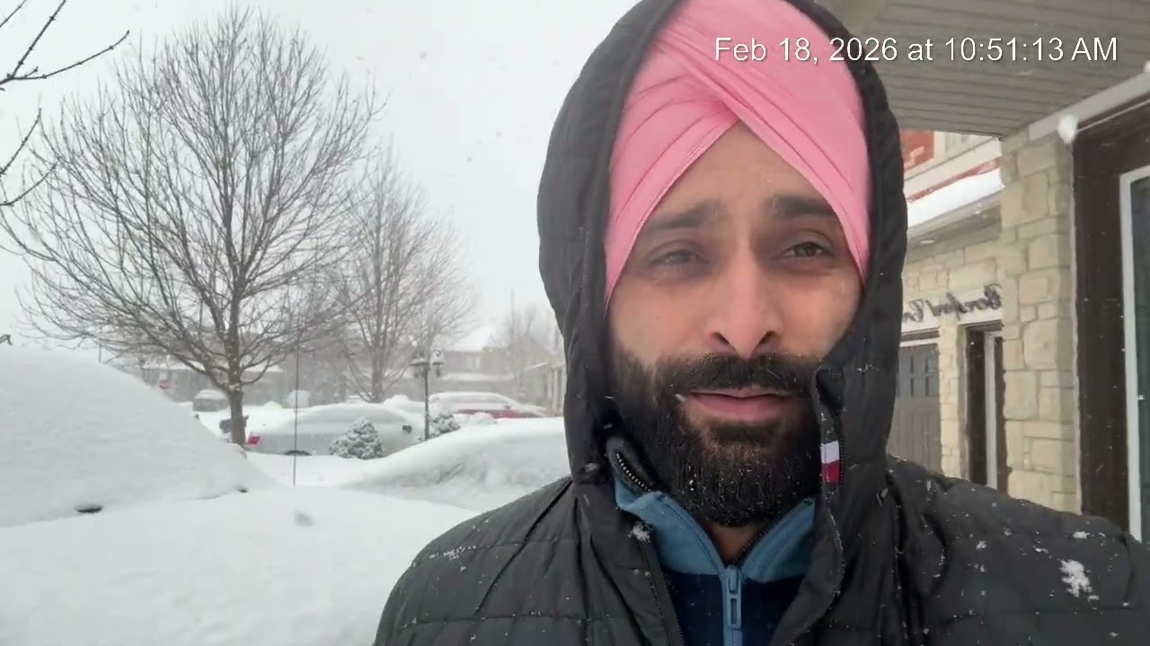 18 feb/26 snow storm canada