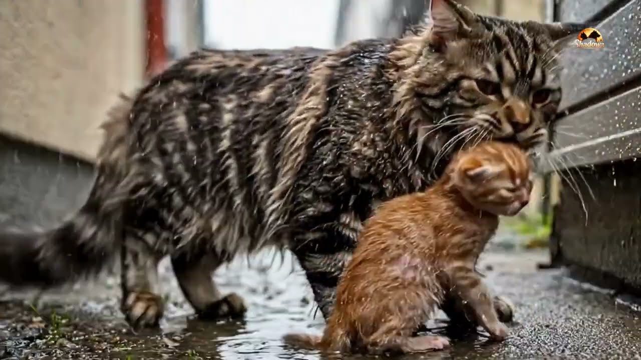 This Cat Risked Everything to Save a KITTEN 💔🐱