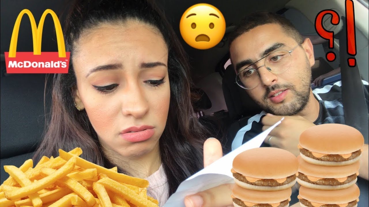 تحدي السيارة اللي قدامي تحدد أكلنا !! 😂 | شوفو شنو طلعلنا 🤦🏻‍♀️