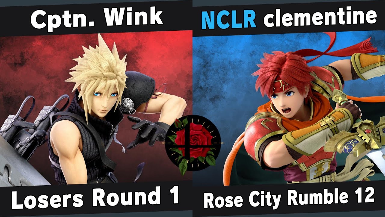 RCR 12 Losers R1 - Cptn. Wink (Cloud) vs clementine (Roy) - Smash Ultimate