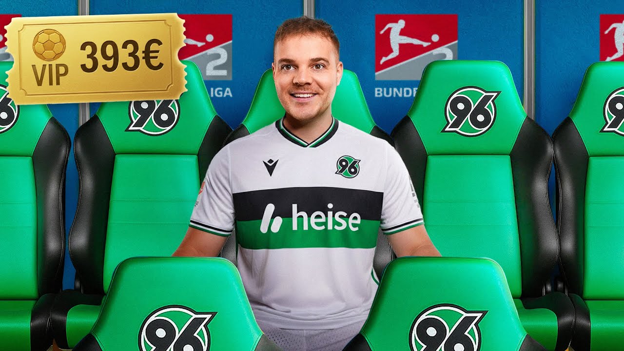 Ich teste den VIP Bereich von Hannover 96 (393€ pro Karte)