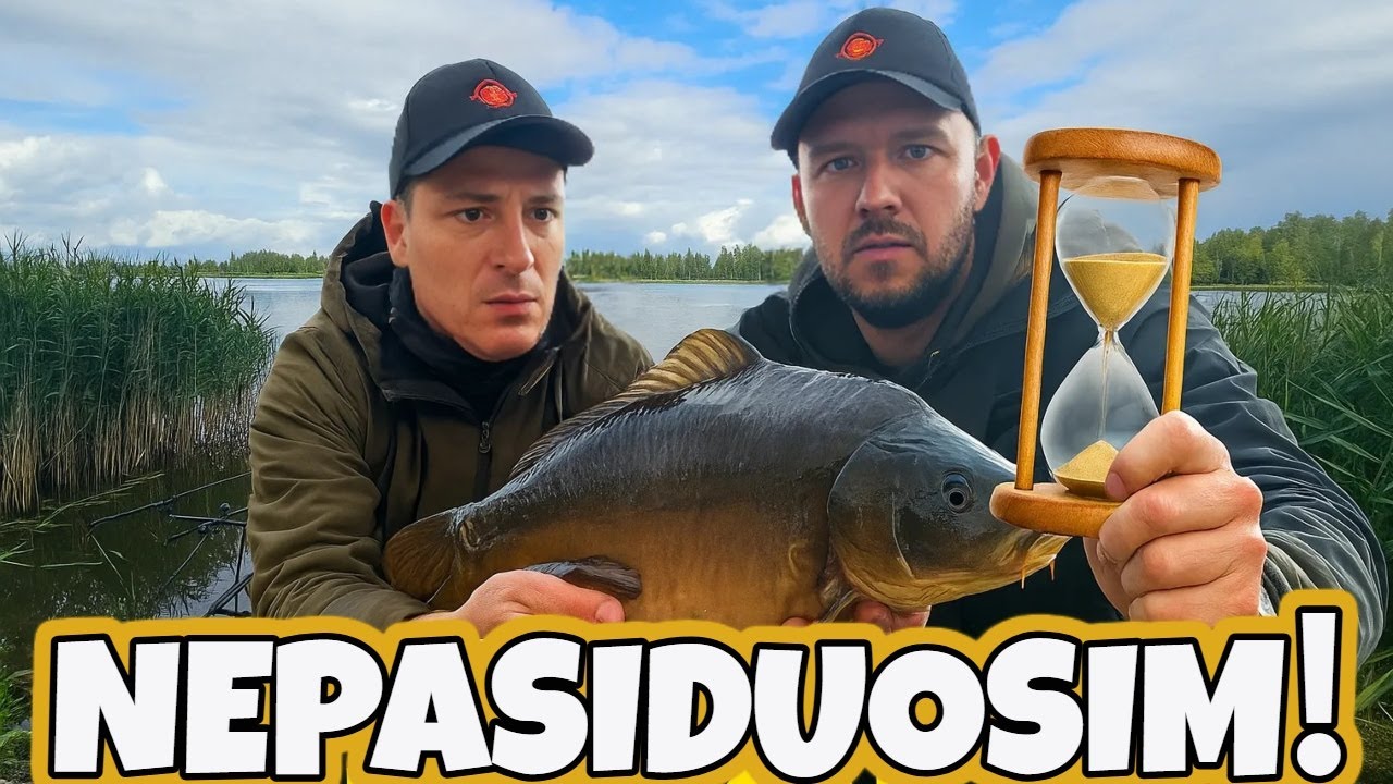 Karpių Žvejybos Varžybos. Įtampa Iki Paskutinės Sekundės!