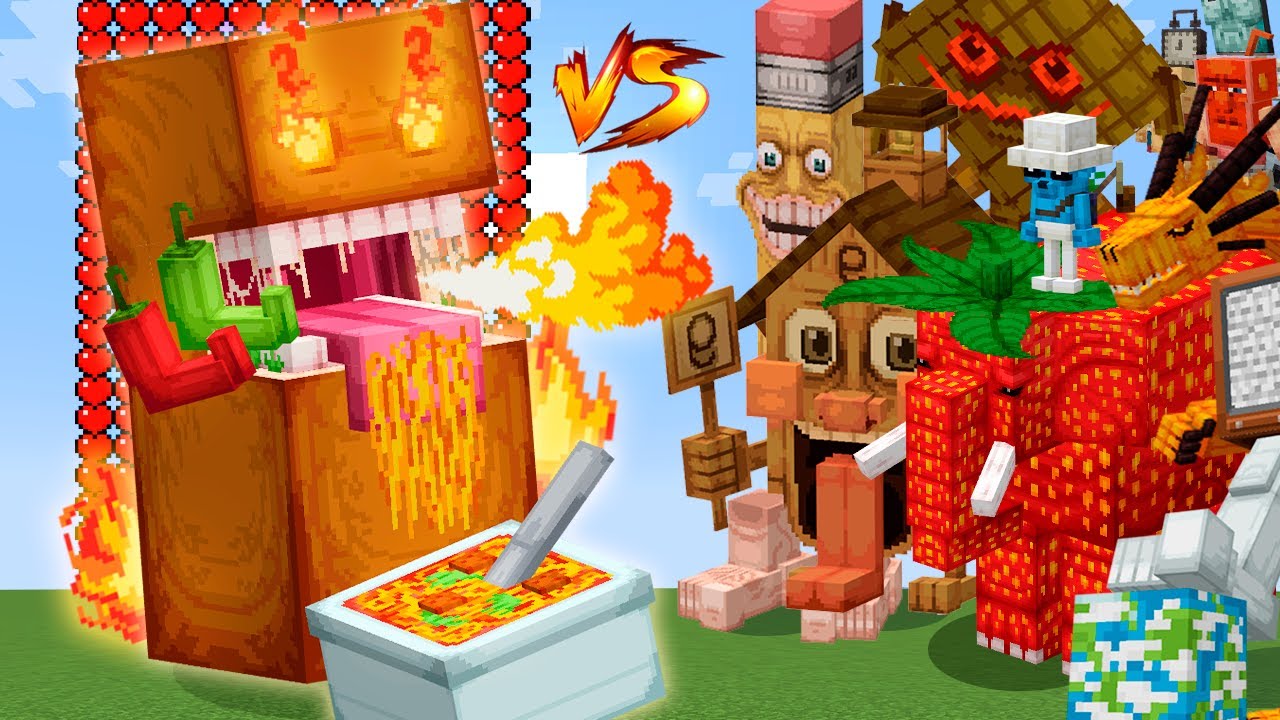 BRAIN ROTS vs BAHN MI RAM RAM en Minecraft