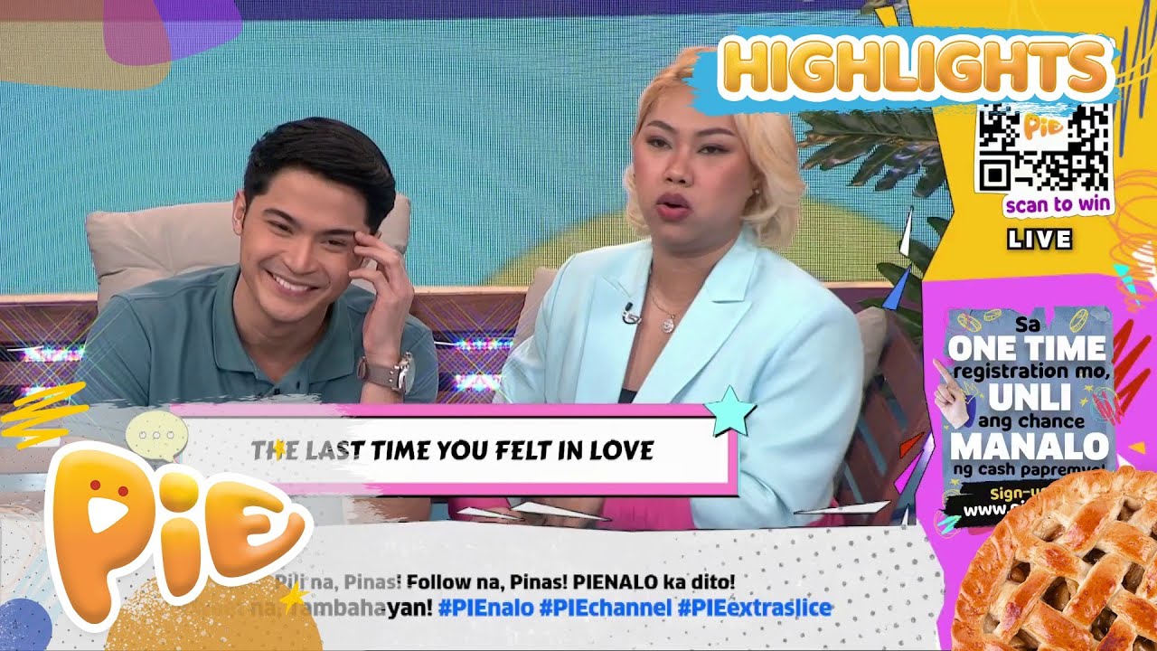 PIENALO: Eian Rances answers the question 'When Was The Last Time You Felt In Love' | PIE Channel