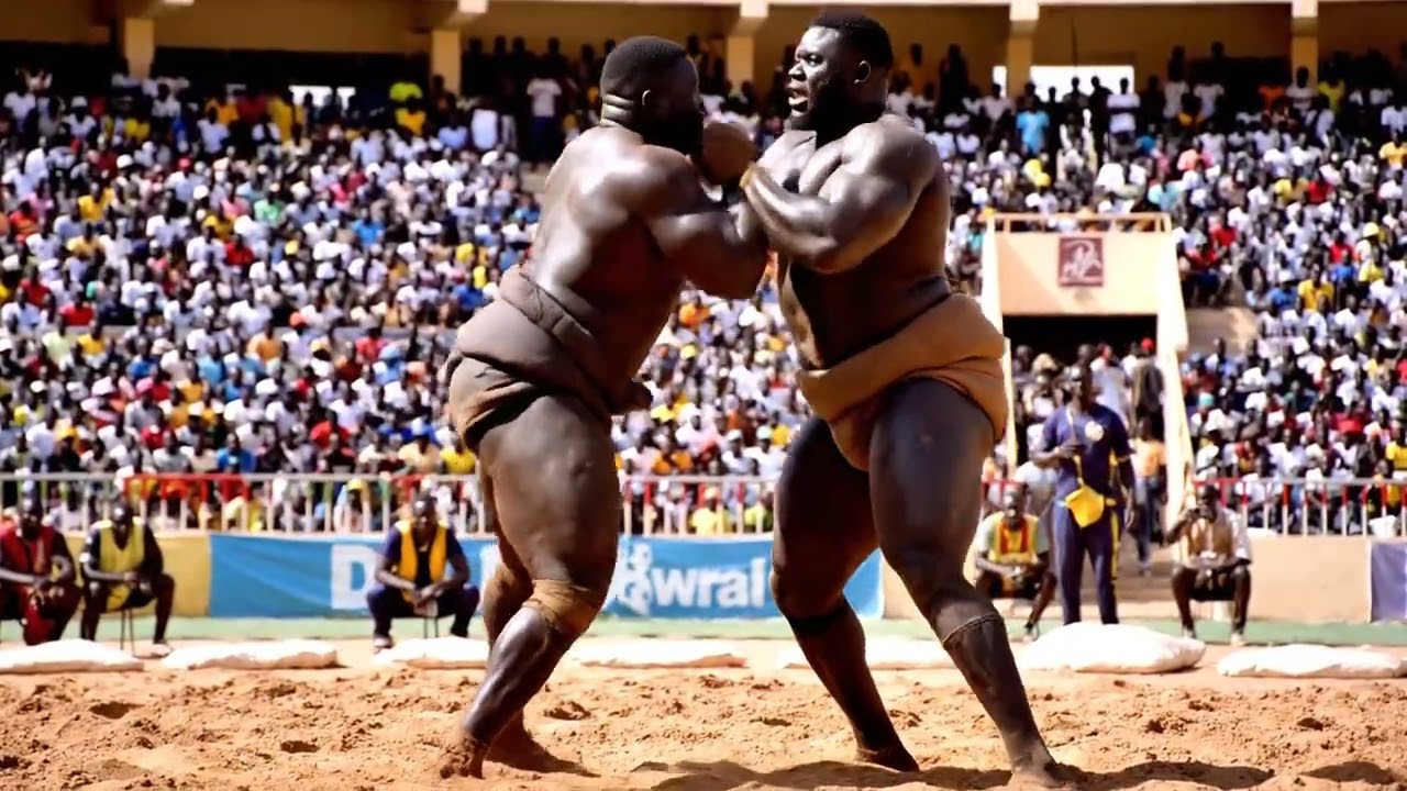 🔥 Combat explosif : victoire de franc sur  #TaphaTine #Franc #LutteSenegalaise 