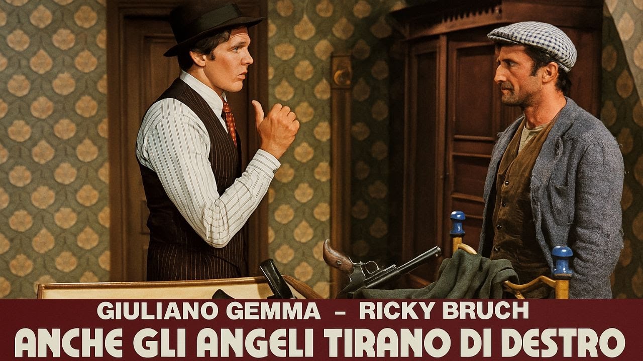 Anche gli Angeli Tirano di Destro (1974) - Film Completo Commedia con Giuliano Gemma!