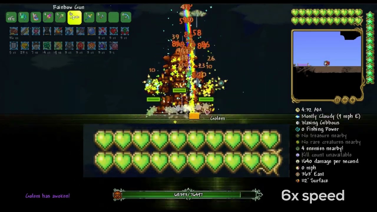 Spectre Hood x Shiny Stone | Terraria 1.4.4
