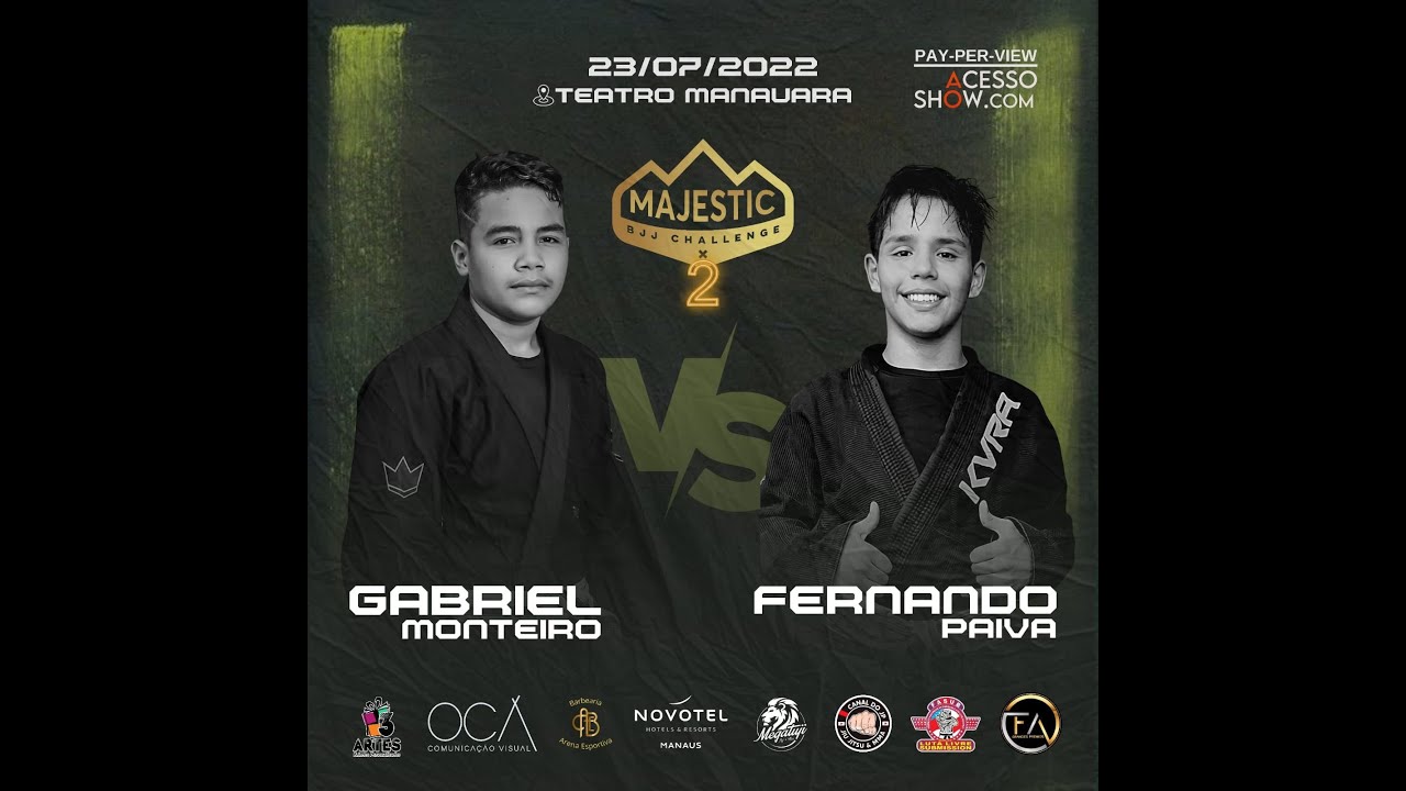 FERNANDO PAIVA X GABRIEL MONTEIRO (LUTA COMPLETA)