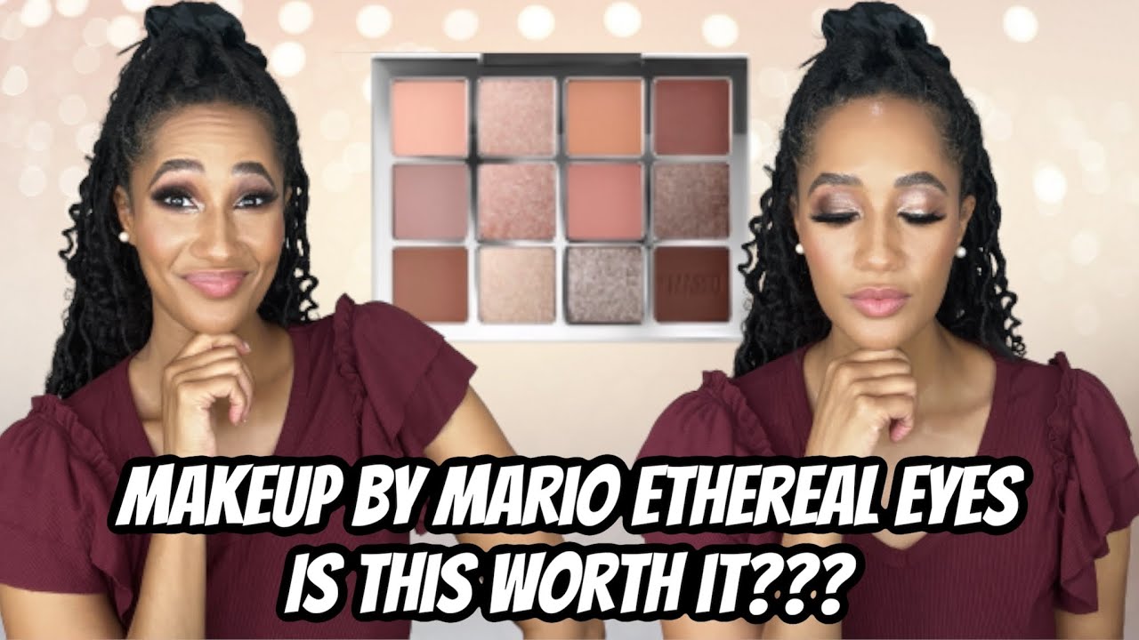 MAKEUP BY MARIO ETHEREAL EYES EYESHADOW PALETTE REVIEW! 2 Eye Looks and Comparisons !