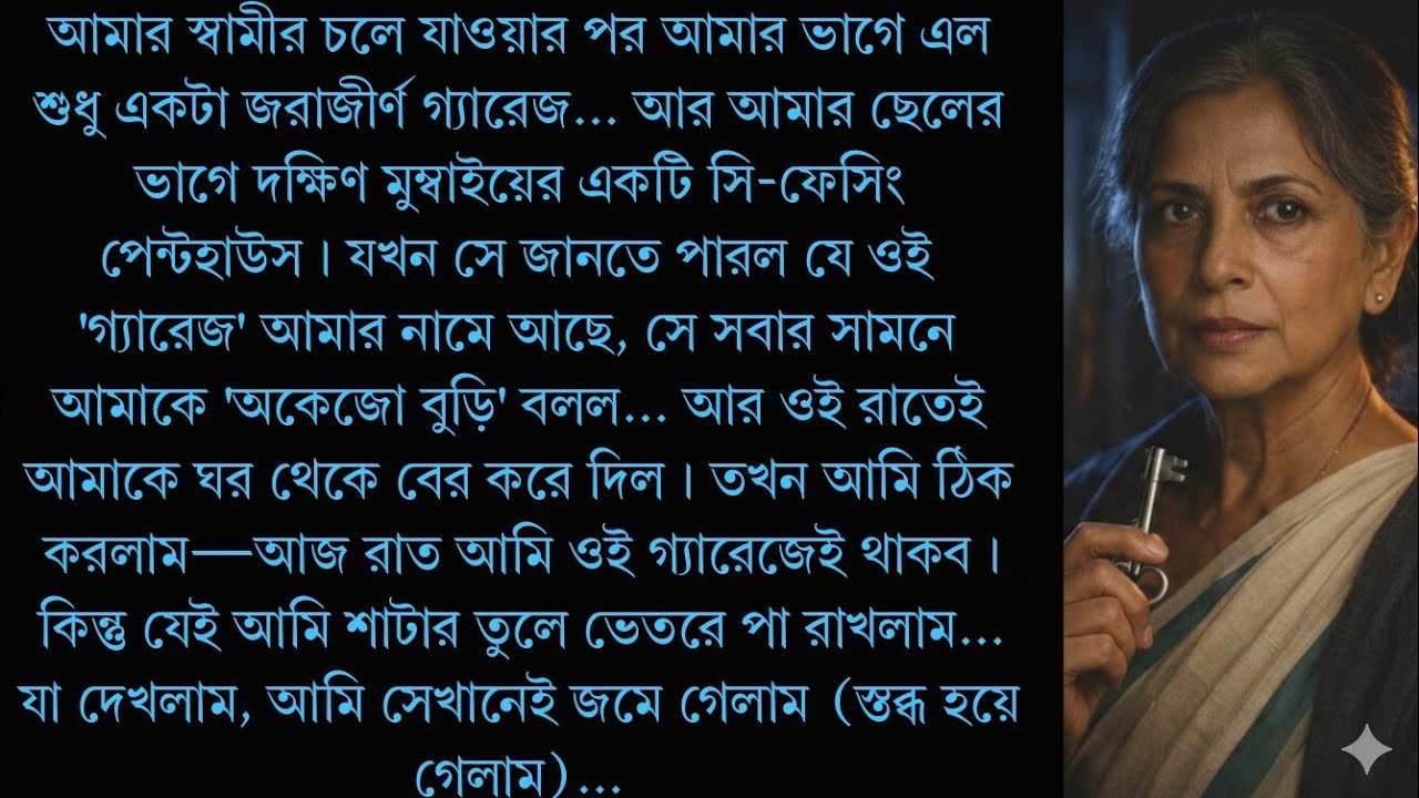 ছেলে তাড়িয়ে দিল, বুড়ি মা পেল গুপ্তধন! গ্যারেজের রহস্য!
