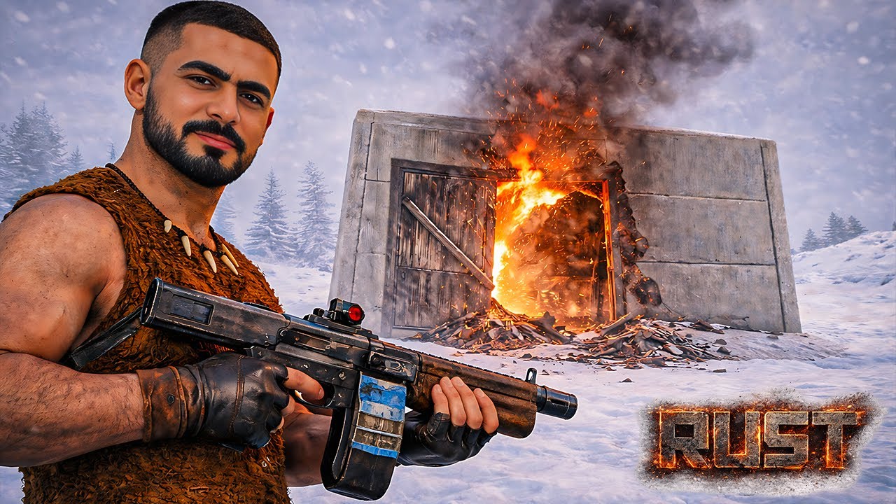 RUST l راست #13  سرقة المنازل في راست  😍 🔥