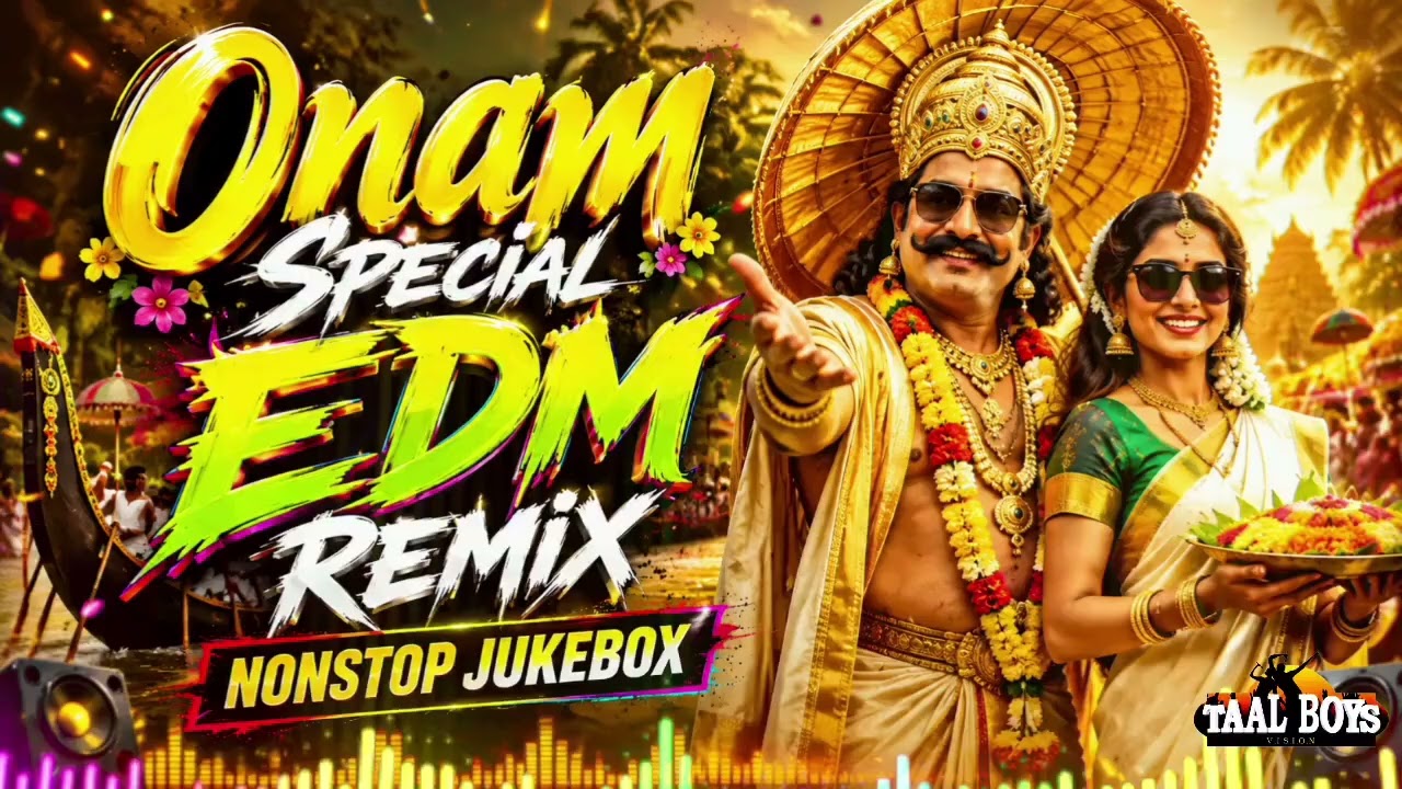 കിടിലൻ DJ റീമിക്സ് ഓണപ്പാട്ടുകൾ Nonstop Onam Song Malayalam 2026 New Onapattukal