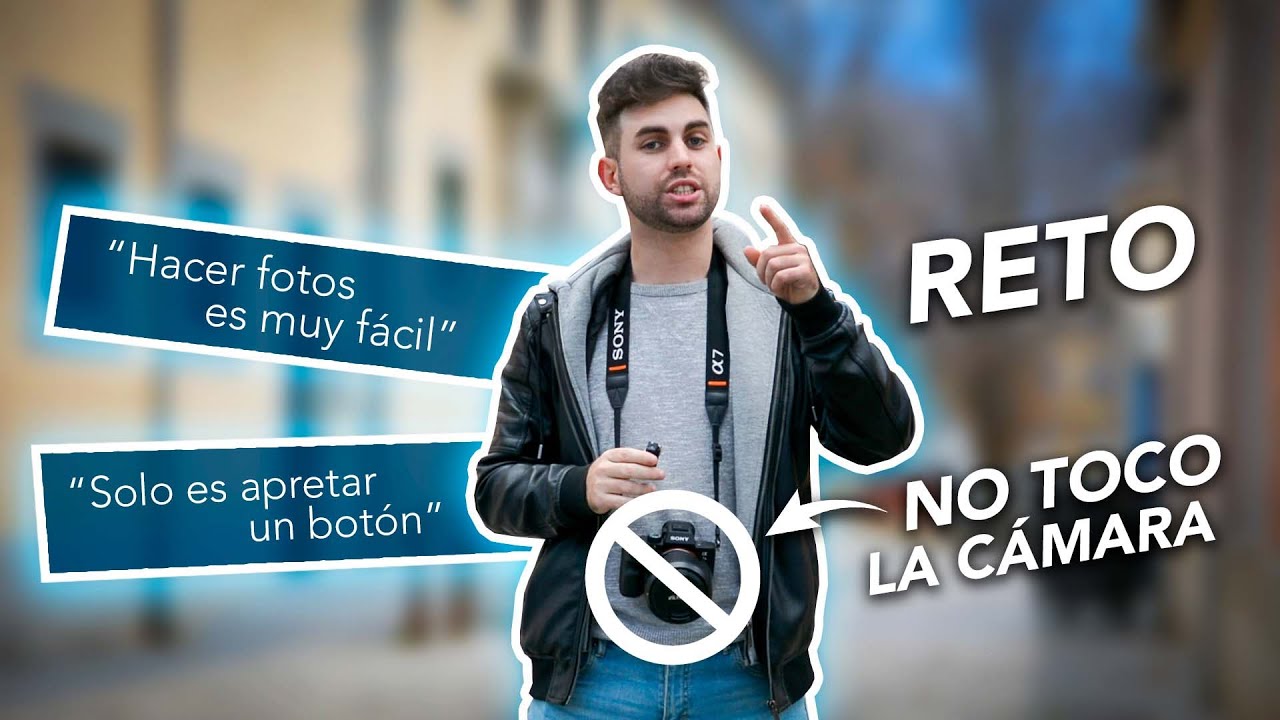 Hago una SESIÓN de fotos SIN TOCAR la cámara. RETO FOTOGRÁFICO ⭐
