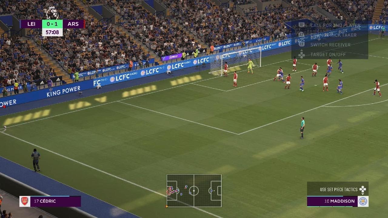 FIFA 21 Barnes goal