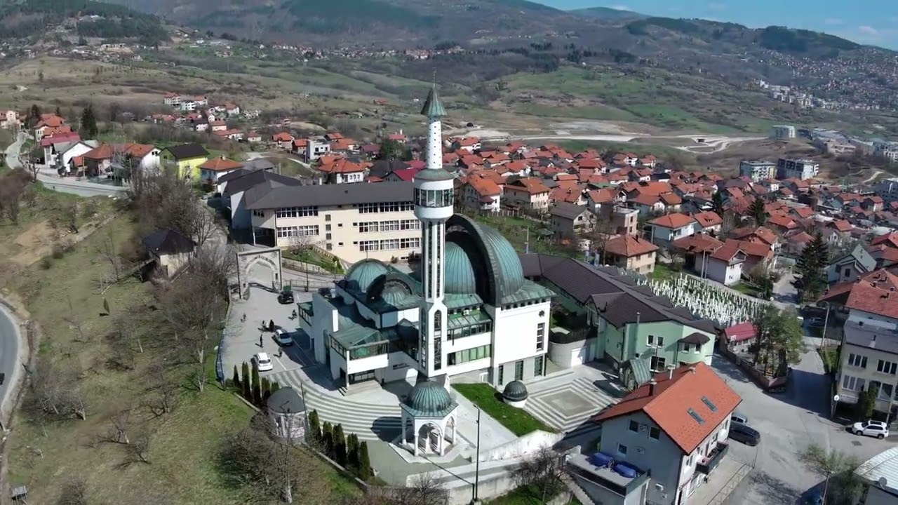 Ramazan - Ezan - Džemat Kobilja Glava - Adil begova džamija - DronSarajevo