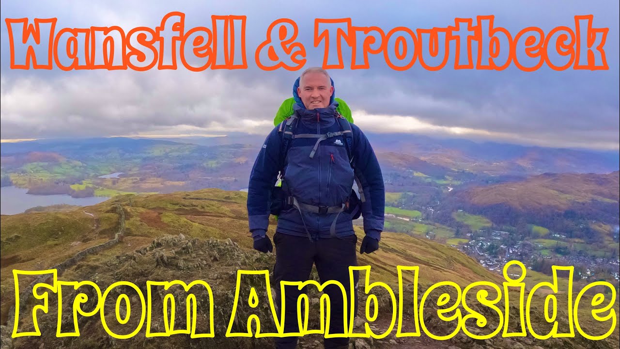 Wansfell & Troutbeck circular walk from Ambleside.