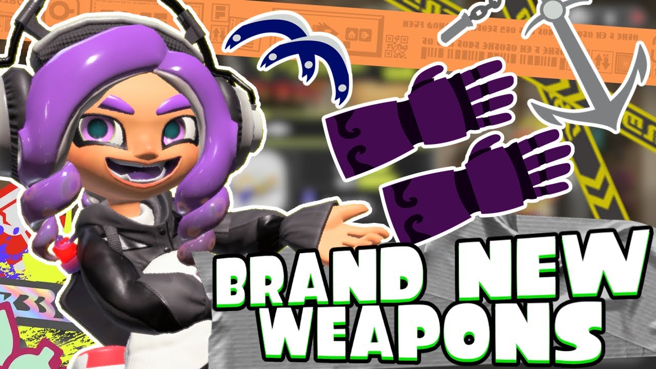 Creating BRAND NEW Splatoon Weapons