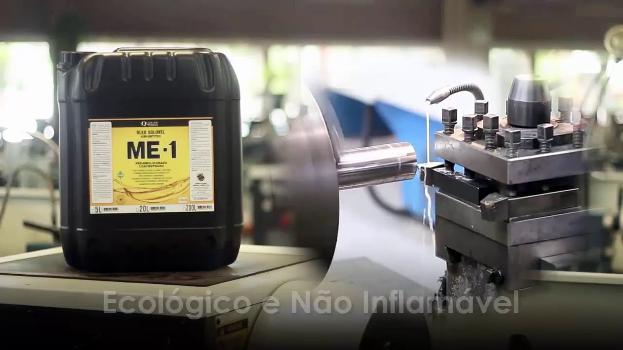 &Oacute;leo sol&uacute;vel para usinagem  ME 1 - Quimatic Tapmatic