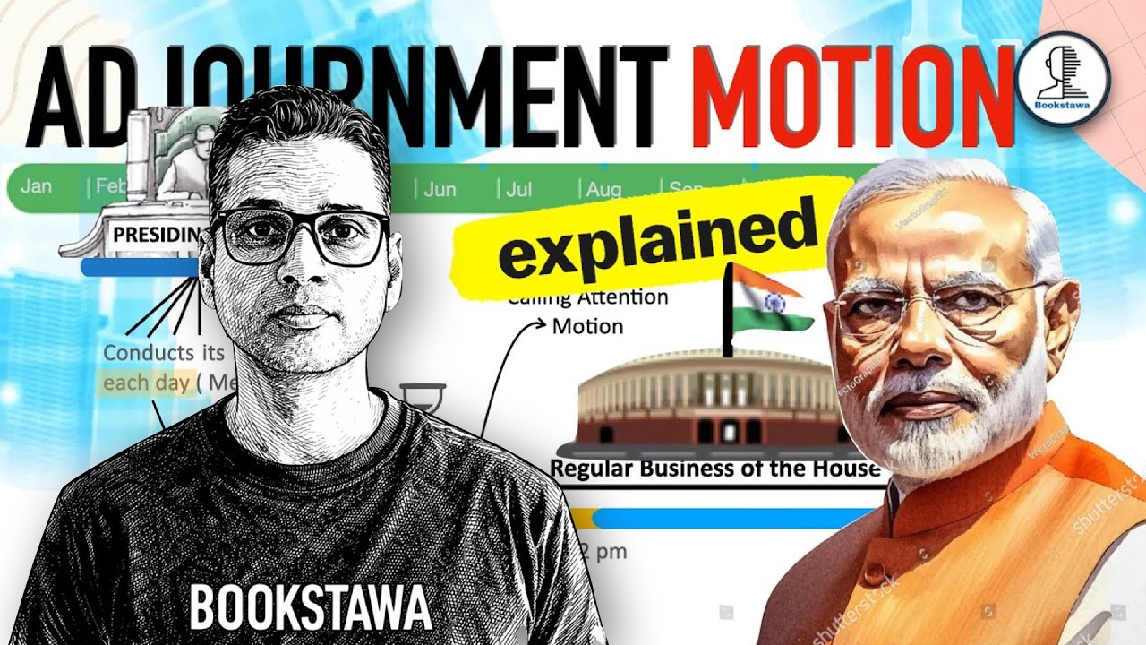 Adjournment Motion | Indian Polity for UPSC