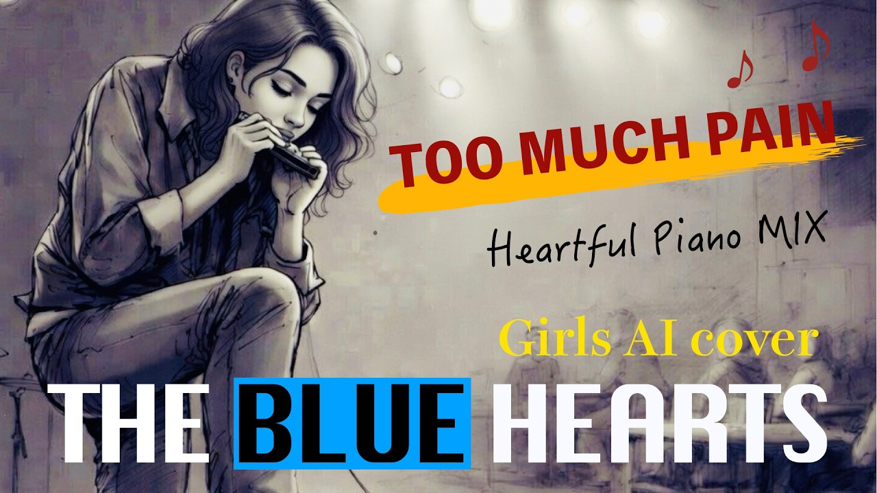 『TOO MUCH PAIN 』Girls AI cover【ブルーハーツ】