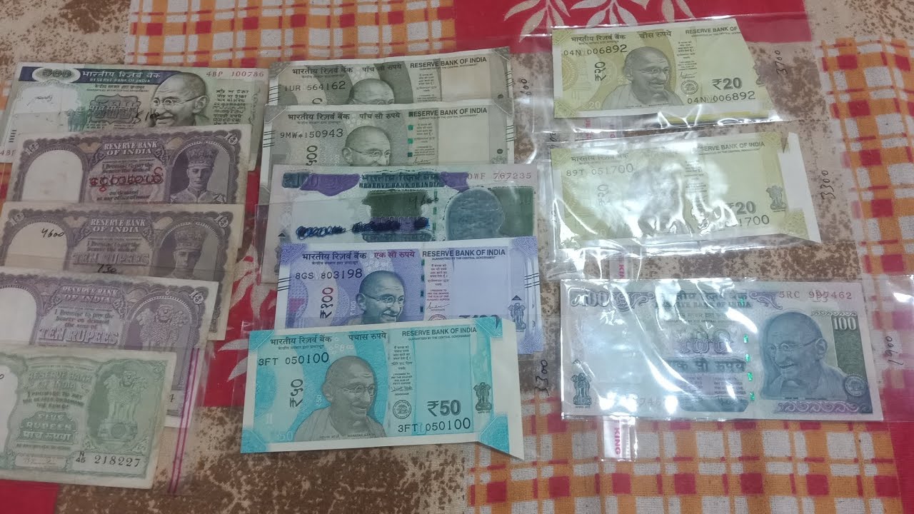 Buy Indian Error Notes Value | Old Indian Notes Value
