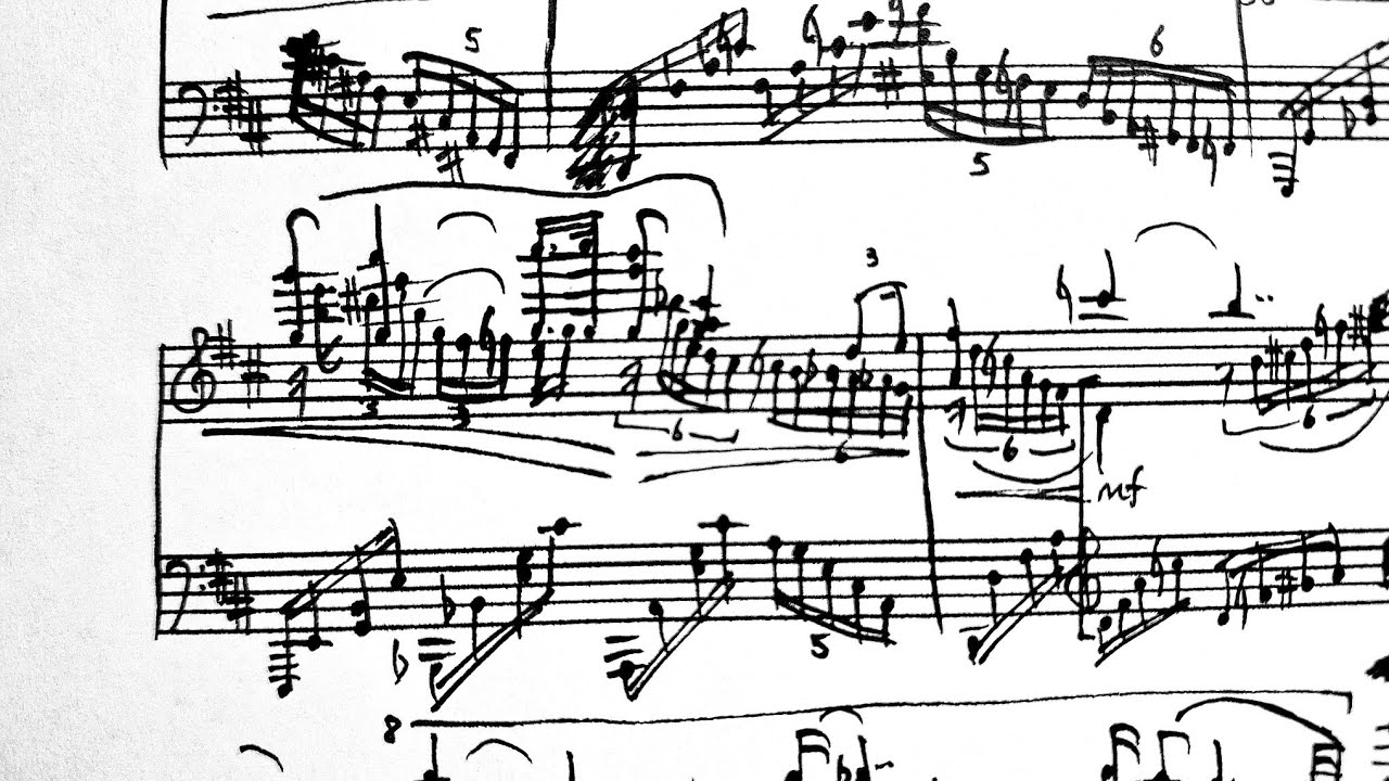 Piano Sonata no.1, II: Andante sostenuto | original composition