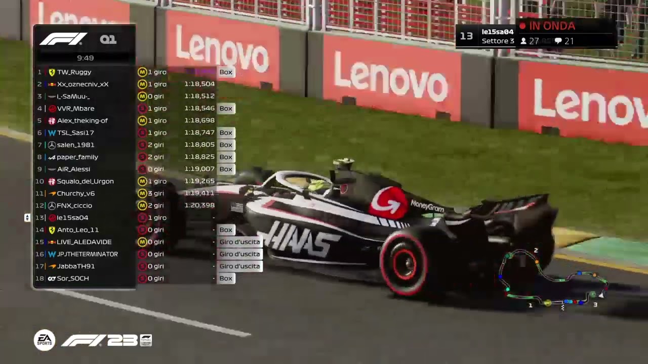CAMPIONATO F1RE -  STAGIONE 7 F2 - ROUND 3 - GP AUSTRALIA