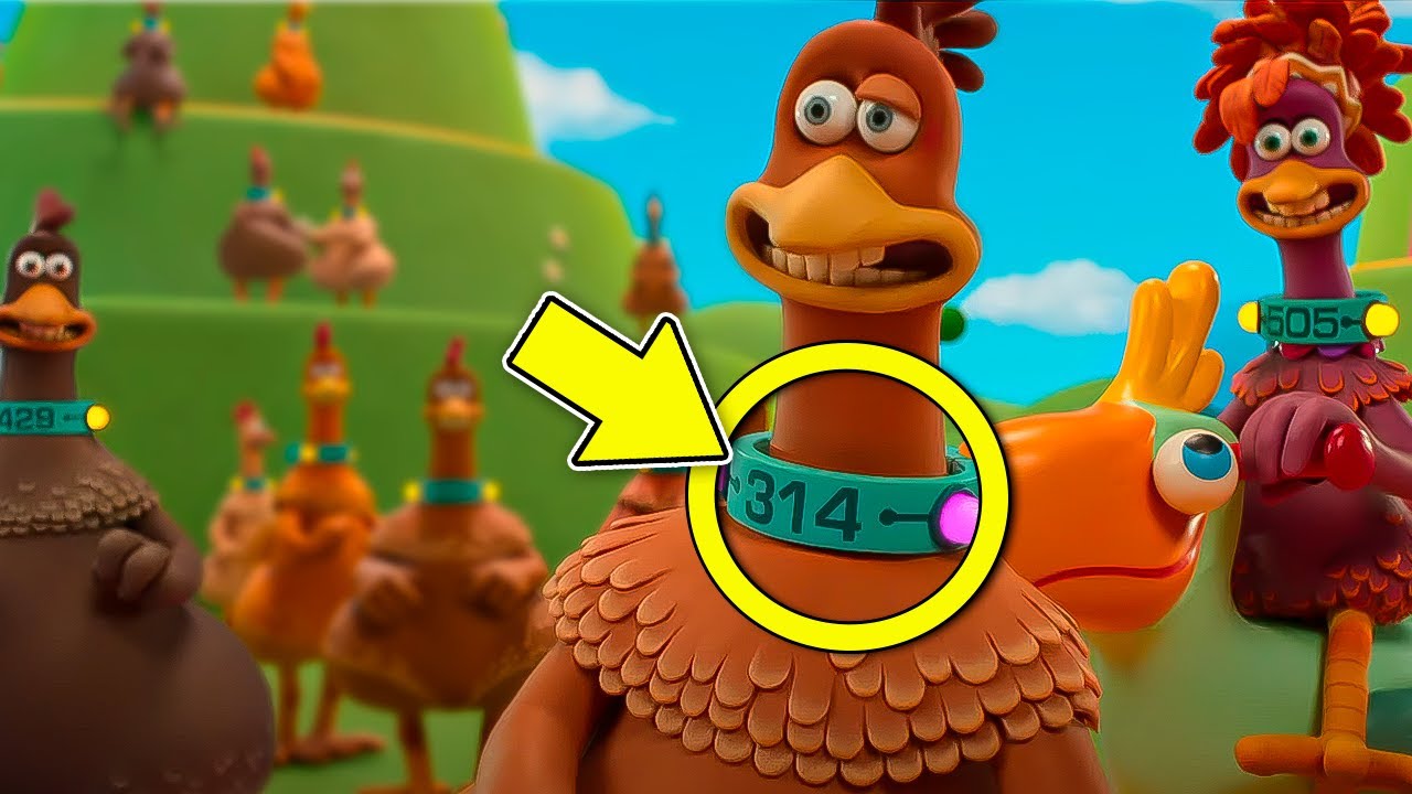 11 Easter Eggs Increíbles, Referencias y Detalles Ocultos en CHICKEN RUN 2