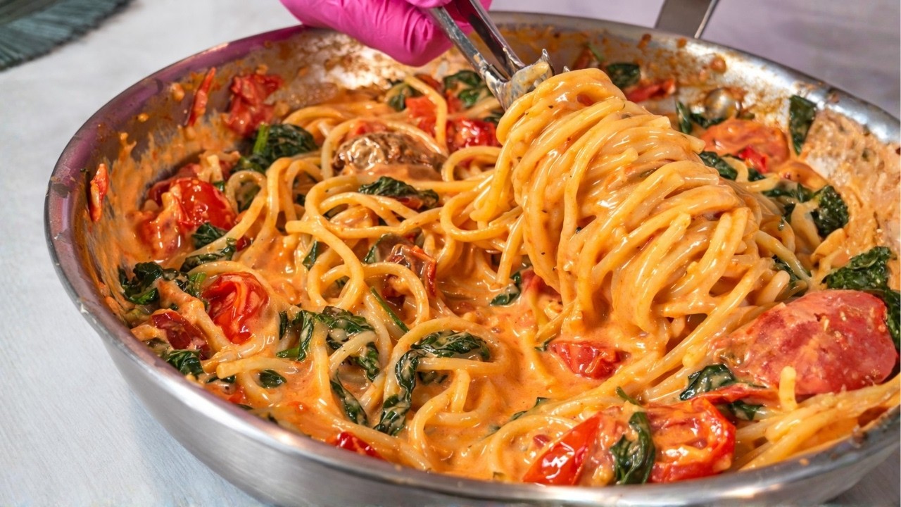 ¡Así preparan esta pasta en Italia! Desde que probé esta receta, la hago todas las semanas