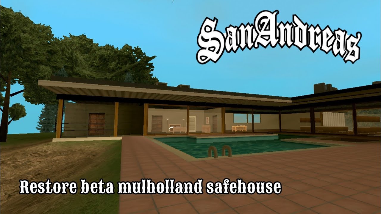 GTA SA Android | Restore Beta Mulholland Safehouse