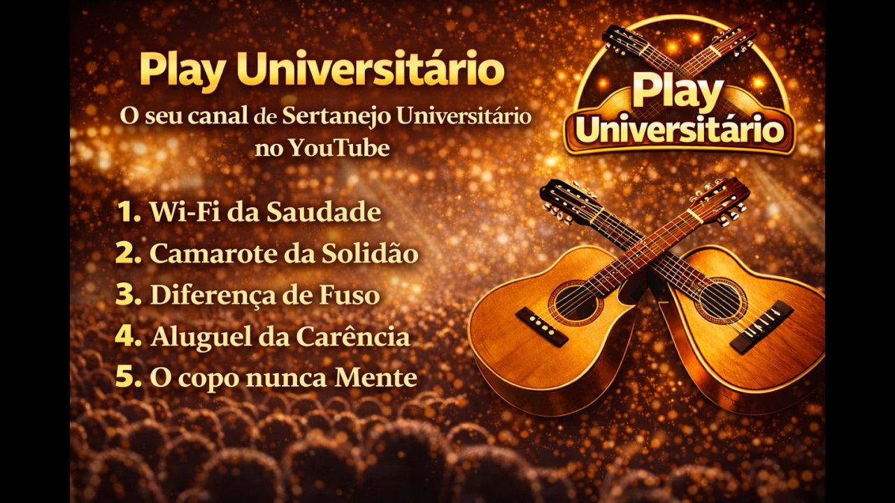 5 Músicas Sertanejas que Não Podem Faltar 🎸 | Sertanejo Universitário 2026 | Play Universitário