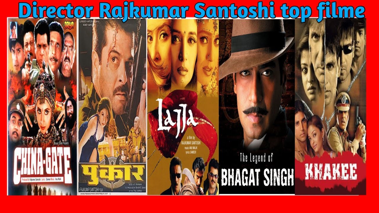 Director Rajkumar Santoshi top 5 movies!Director Rajkumar Santoshi all movies! #masti