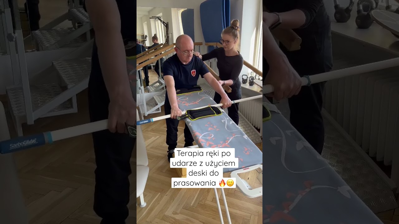 🖐Terapia ręki po udarze mózgu -  z deską do prasowania🧠