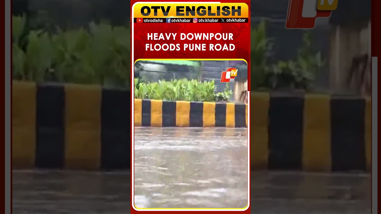 Persistent Rain Triggers Severe Waterlogging On Paud Road In Pune