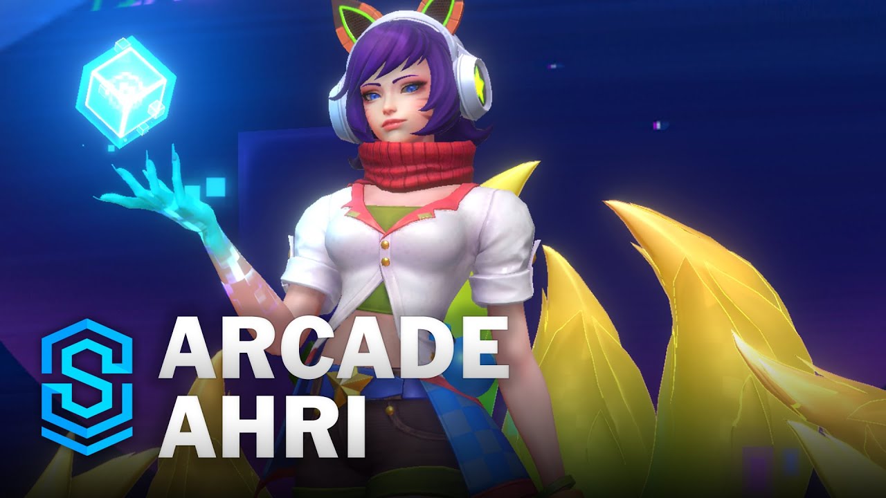 Arcade Ahri Wild Rift Skin Spotlight