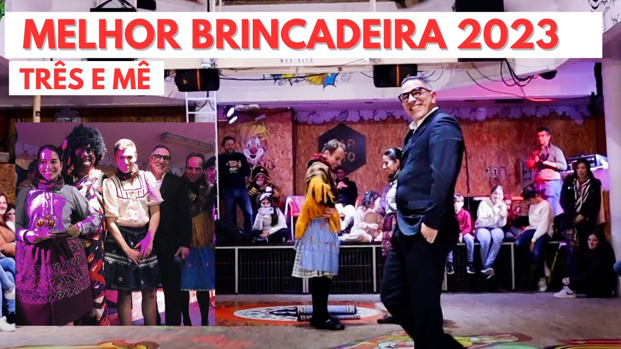 Brincadeira do Grupo Três e Mê | Carvaval da Nazaré 2023 | Mar Alto
