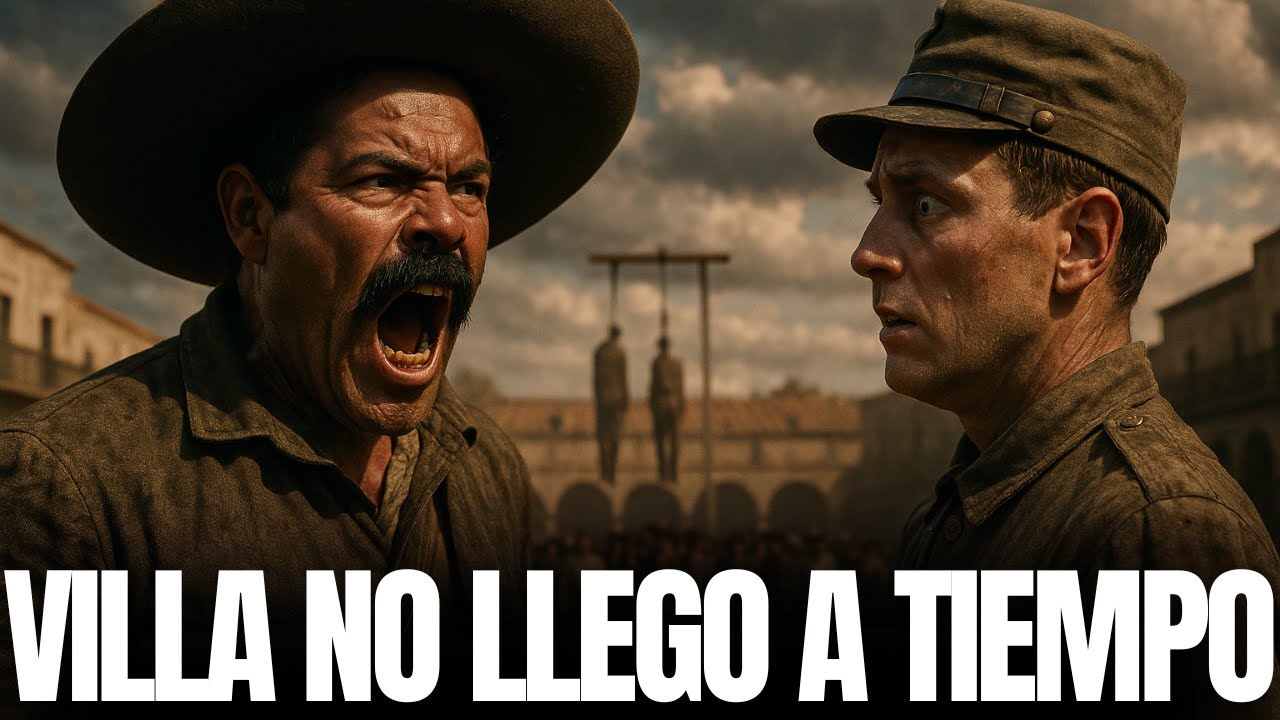 EL DÍA QUE PANCHO VILLA SE VOLVIÓ UN DEMONIO cuando un federal colgó campesinos inocentes en la plaz