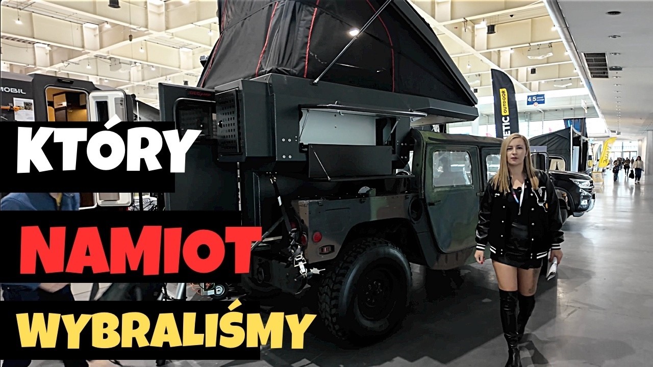 Zamieniamy PRZYCZEPĘ na NAMIOT DACHOWY ? Caravans Salon 2025 Poznań