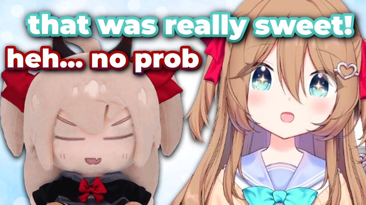 Evil Neuro practicing her rizz lines on Neuro is too adorable