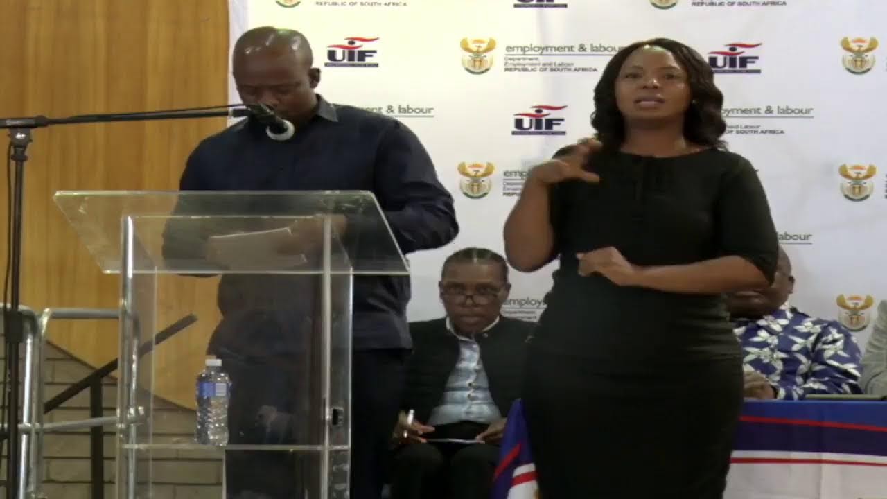 WATCH LIVE: #UIF's labour activation programmes launch.