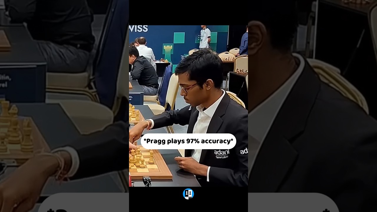 Praggnanandhaa Instantly Spots a Blunder! | 97% Accuracy Chess Genius