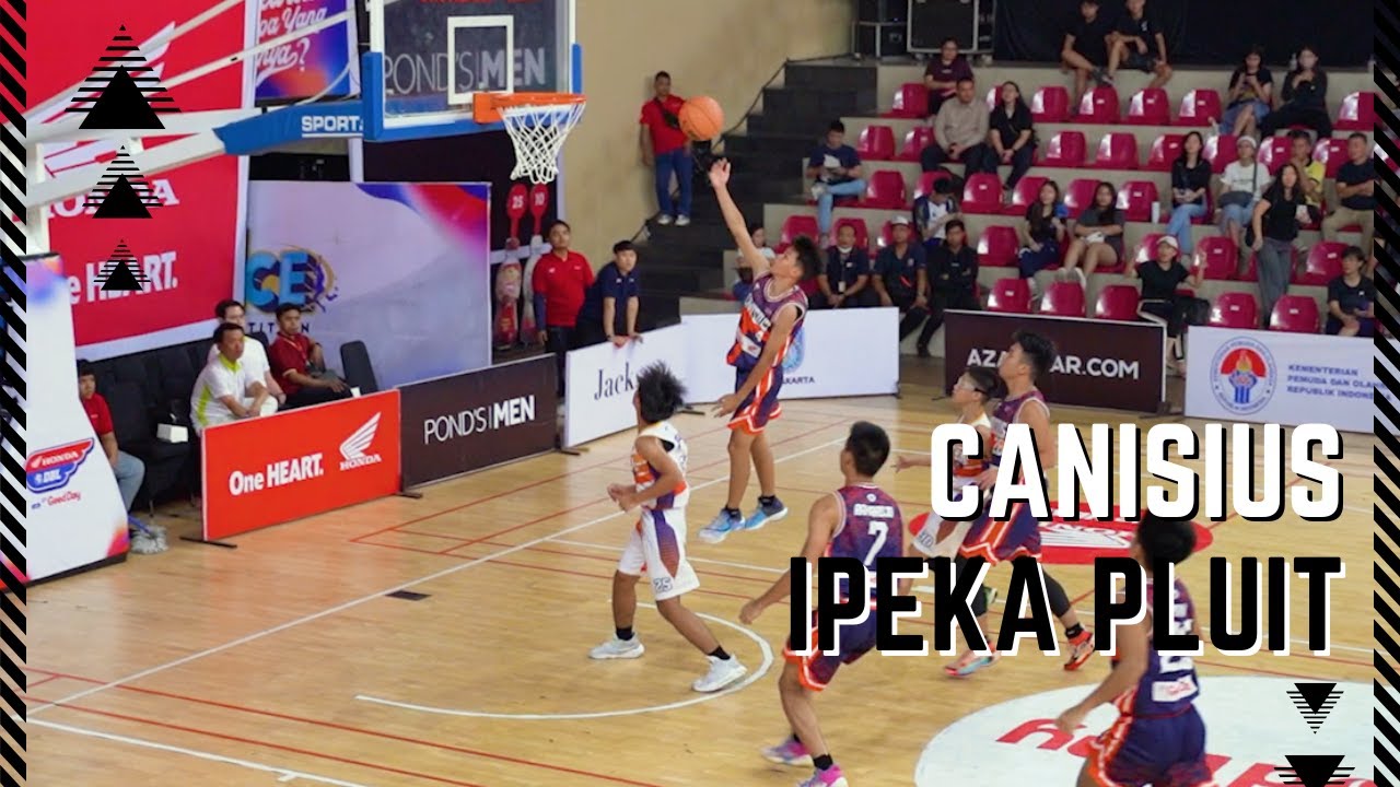 SMA Canisius vs SMA Ipeka Pluit Highlights | Semifinal DBL Jakarta Utara 2023