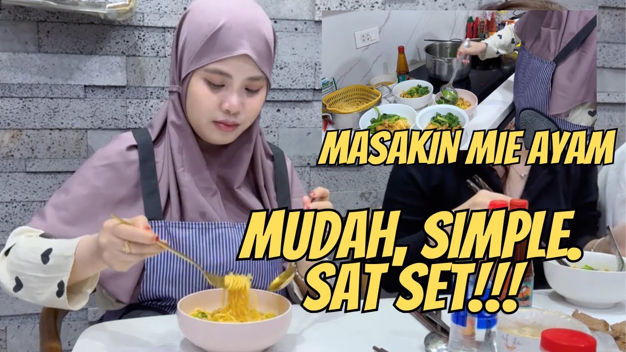 MEMASAK MIE AYAM INDONESIA UNTUK TEMAN-TEMAN VIETNAM BIKIN HEBOH‼️