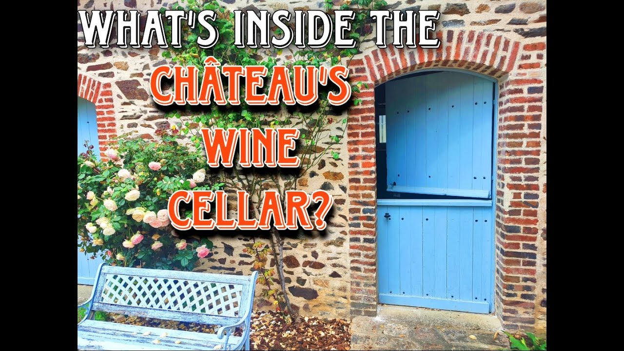 Explore the WINE CELLAR at the Château - Ancient stables wine storage in France - Episode 12