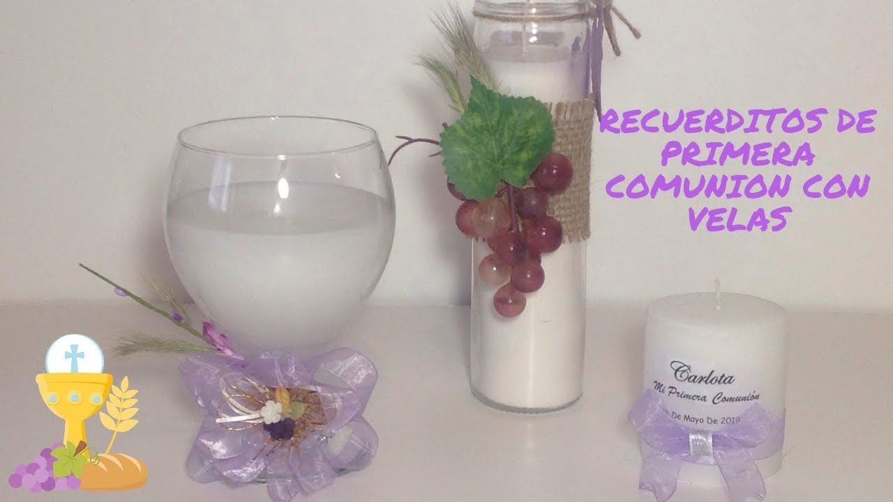 RECUERDOS PARA PRIMERA COMUNION / DIY /