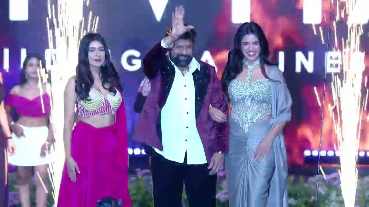 God of Masses Nandamuri Balakrishna Grand Entry at An Evening With Legend & Anvita
