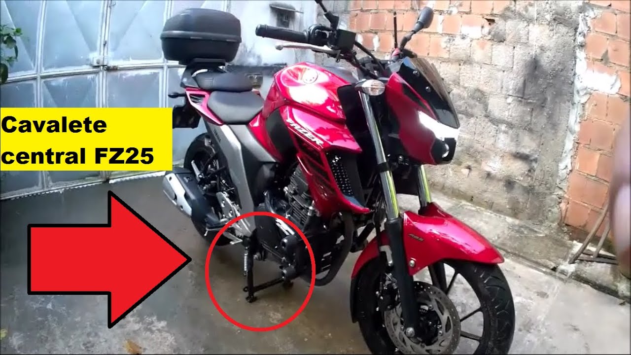 Como colocar Cavalete central Fazer 250 2023